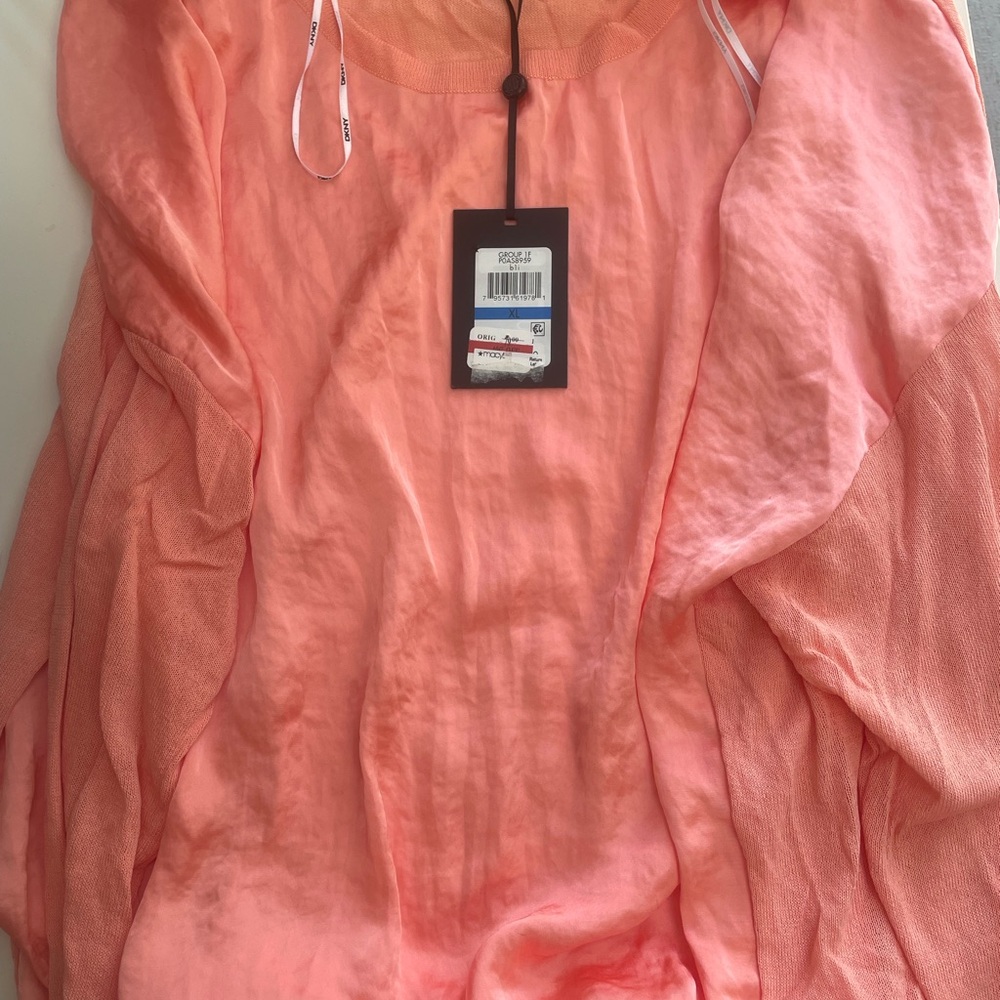 DKNY Coral Blouse